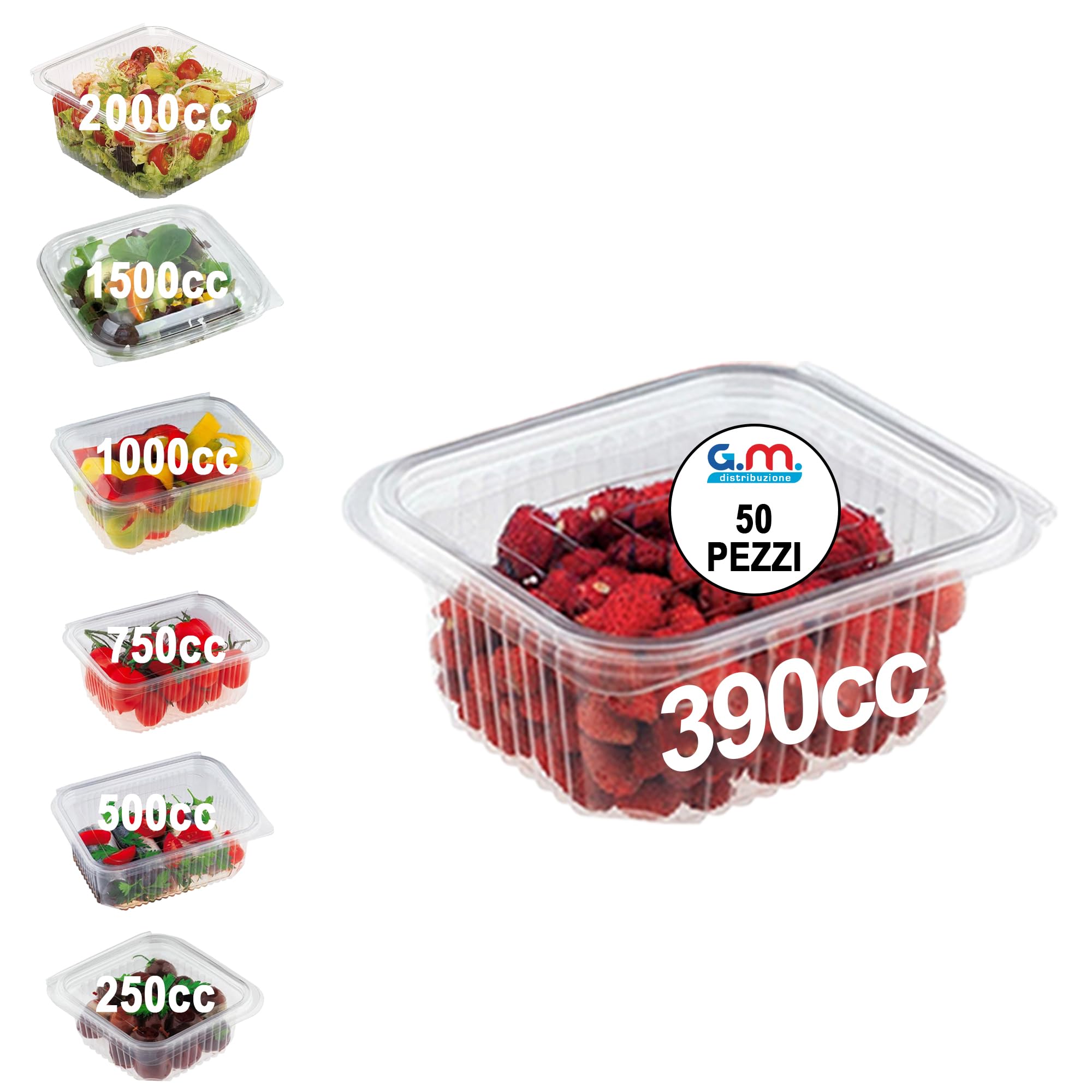 YASHE 38 Pezzi Contenitori Ermetici per Alimenti, senza BPA Contenitore