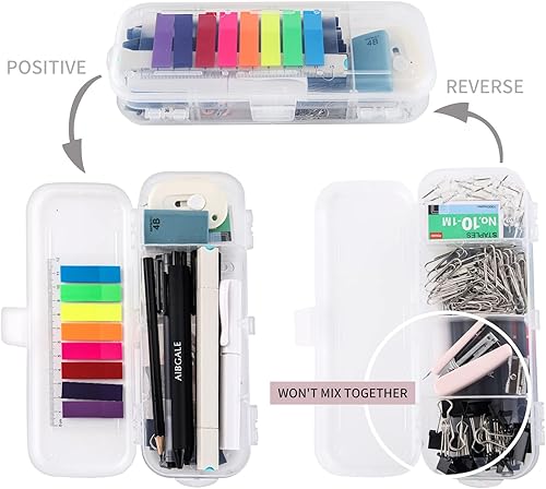 Miniatura 3 de Kit de suministros de oficina de 123 piezas con organizadores de escritorio, juego de papelería de oficina, mini kit de suministros de oficina