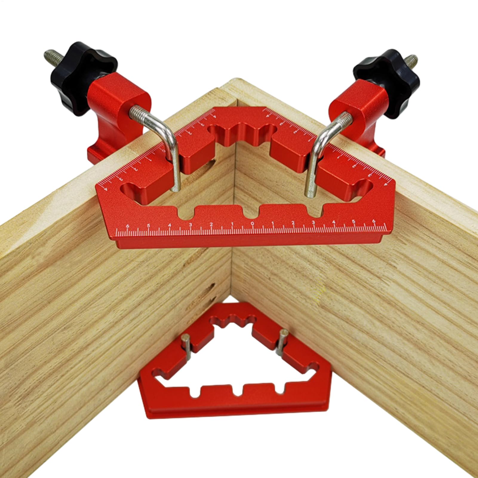 Outil de Mesure d'Angle 90 Degrés Précision Portable Règle En D'Aluminium | Jauge D'Angle Pour Menuiserie pour Menuiserie Construction Rénovation Installation Portes Fenêtres Tiroirs