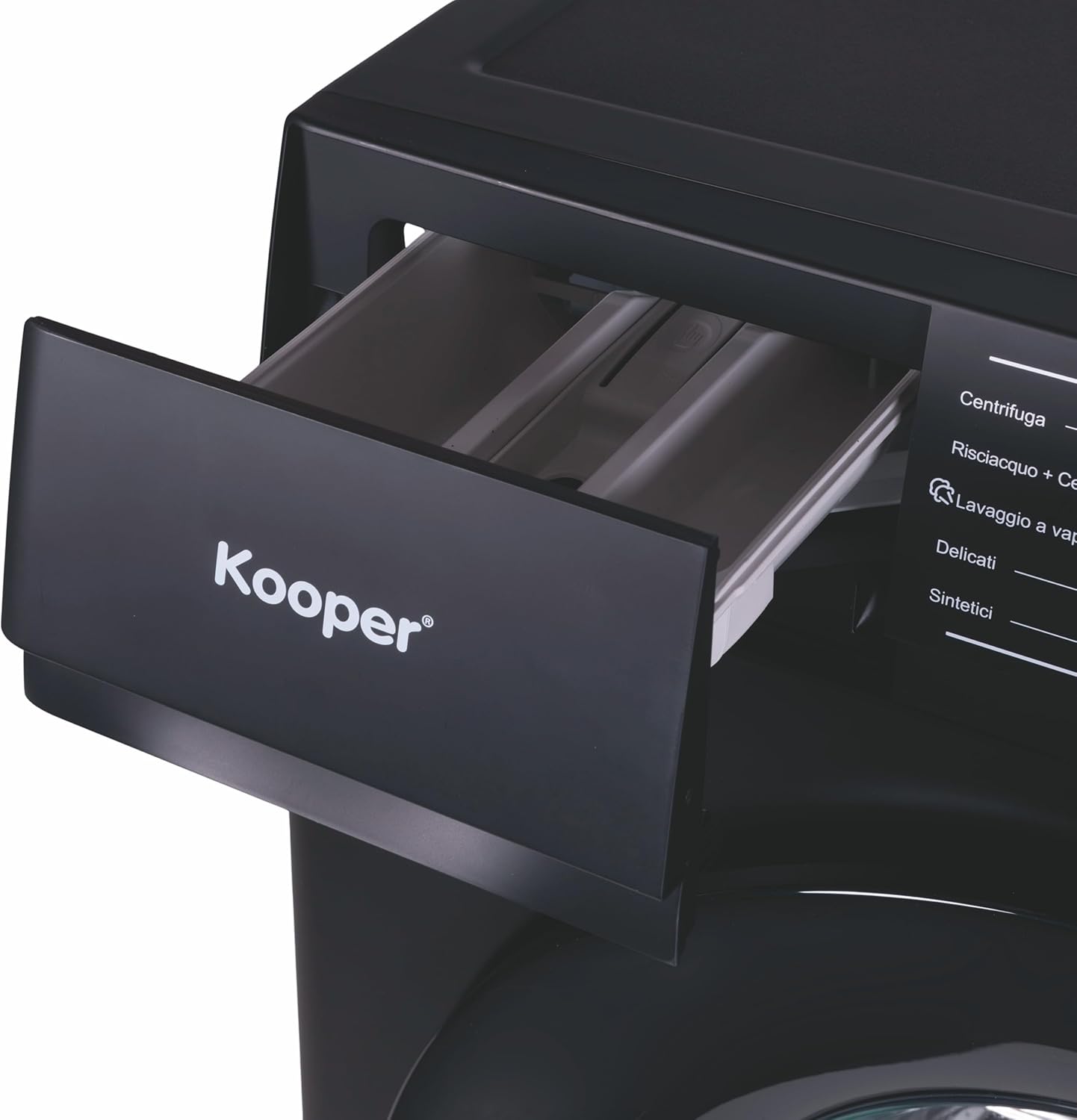 Detergent drawer of the Kooper washing machine