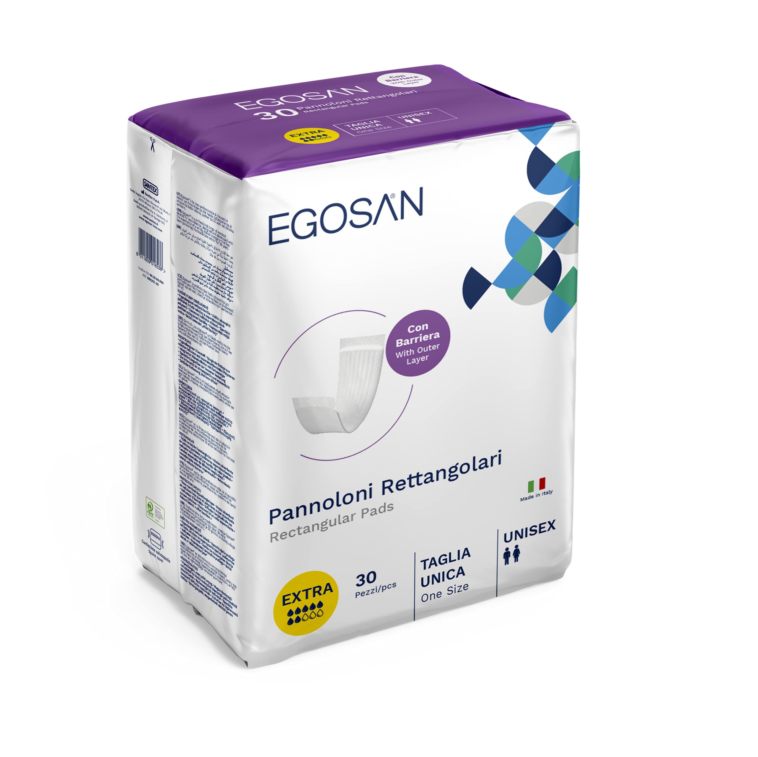 Egosan RECTANGULAR PAD PE, 1050 g