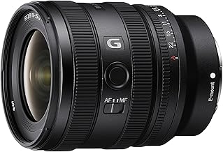Sony FE 16-25mm f/2.8G Full Frame Wide Angle Zoom Lens, Compatible with Entire A7 Series & A6000 Series & ZV-E10, E-Mount (SEL1625G)