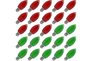 HLO Lighting: Shatterproof C9 Christmas Replacement Bulbs