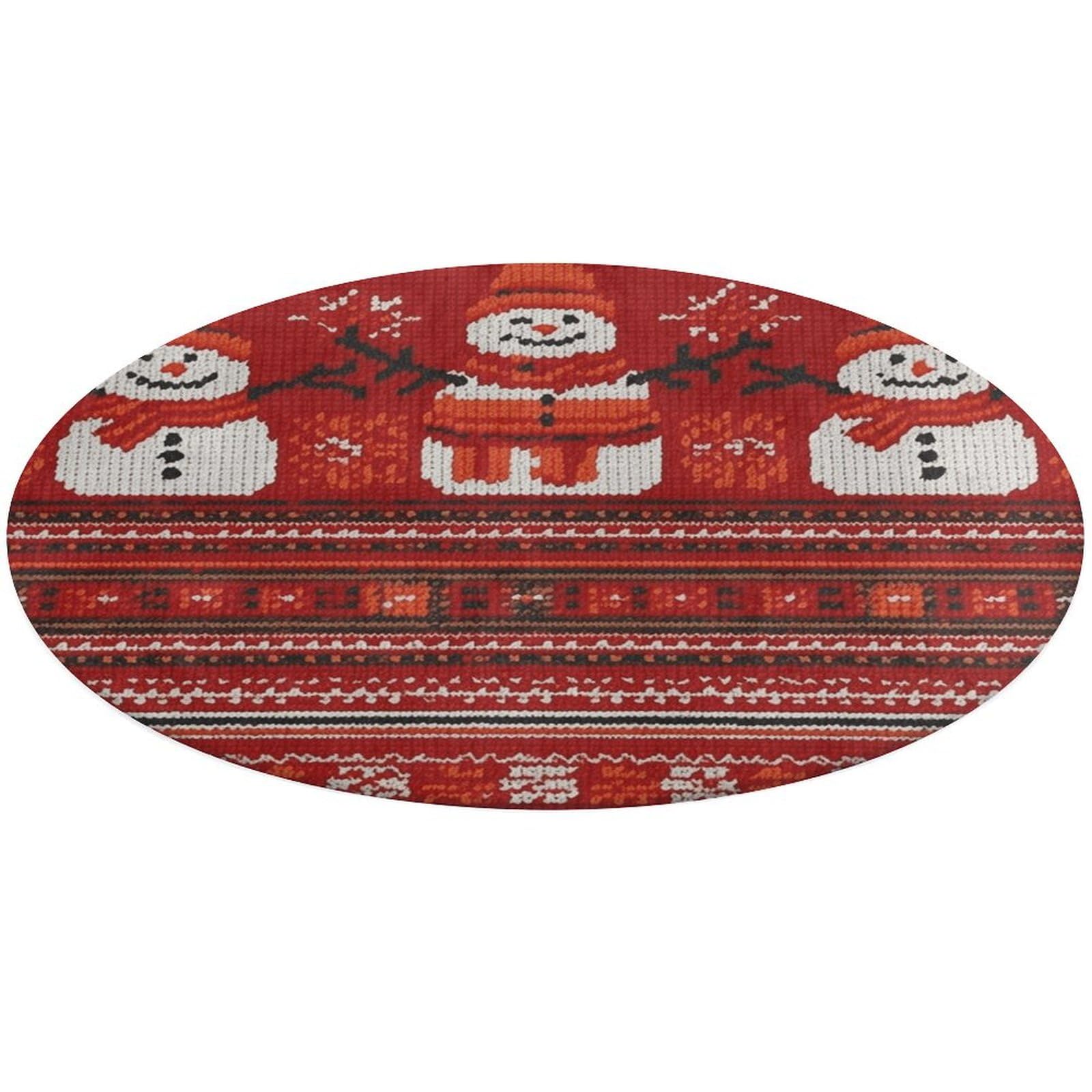 Alfombra pequeña para cocina y comedor con estampado de rayas para hogar acogedor