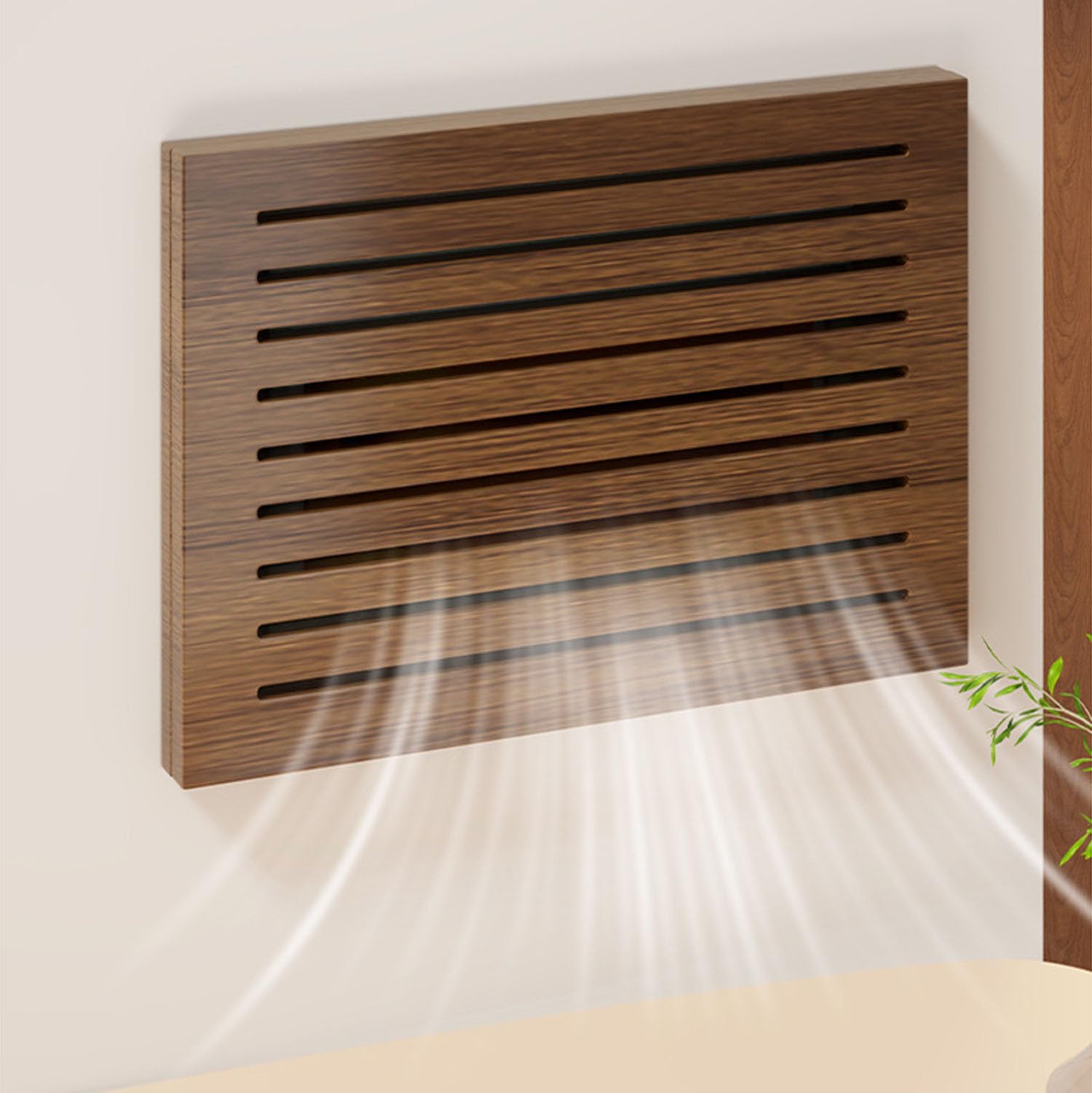 Cubierta de caja de medidor de madera maciza, cubierta decorativa de caja de fusibles para pared interior, gabinete de pintura para cajas de utilidad, ocultar panel eléctrico