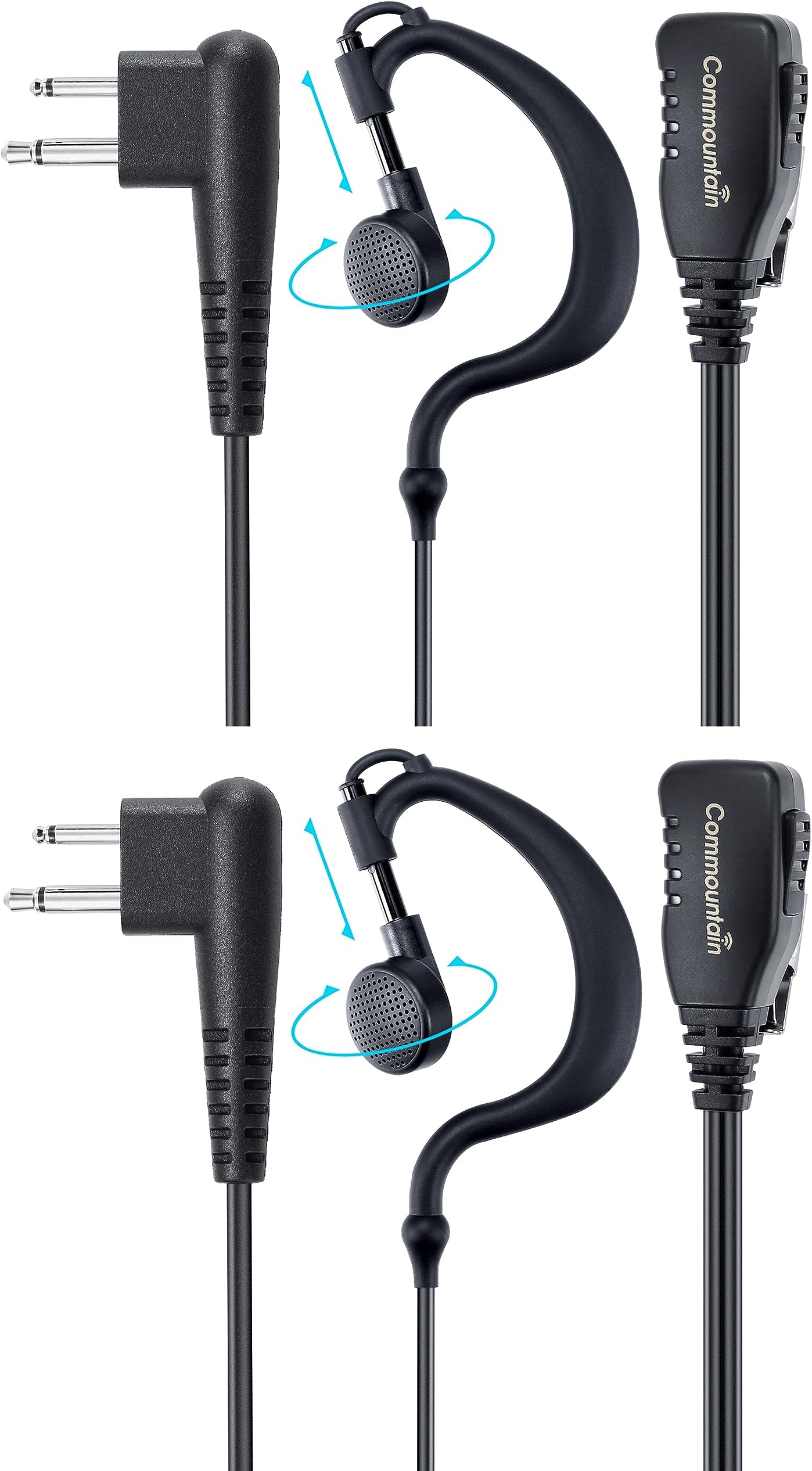 commountain CP200D CLS1410 Earpiece Compatible for Motorola