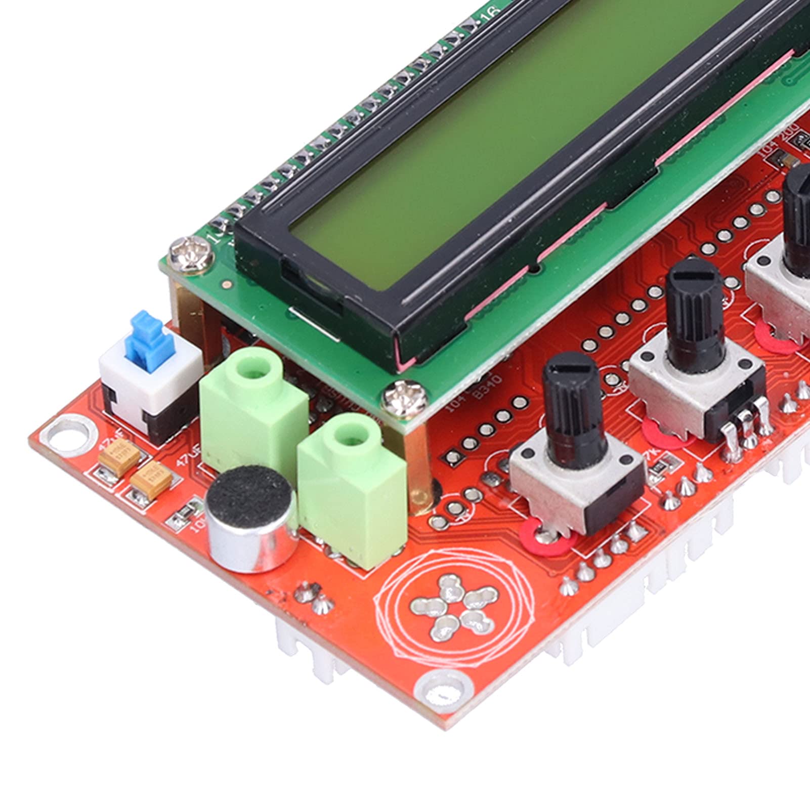 Módulo generador DDS de Onda Corta AD9850 055MHz Generador de señal PCB con Pantalla LED para proyectos electrónicos de Banda de radiofrecuencia
