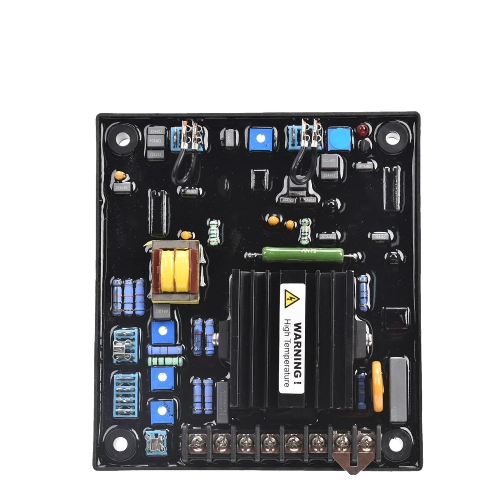 1 x automatyczny regulator napięcia MX450 (AVR) do alternatora elektrycznego lub generatora diesla.