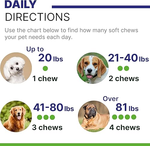 Miniatura 7 de Masticables calmantes avanzados para perros, golosinas para aliviar la ansiedad con melatonina + raíz de valeriana, mordeduras de ayuda para calmar