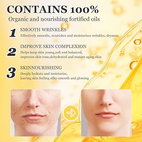 Miniatura 6 de Aceite de lalenas para cara, aceite de ricino Lalena, aceite de semilla negra, aceite de rosa mosqueta, suero facial de colágeno para aumentar el