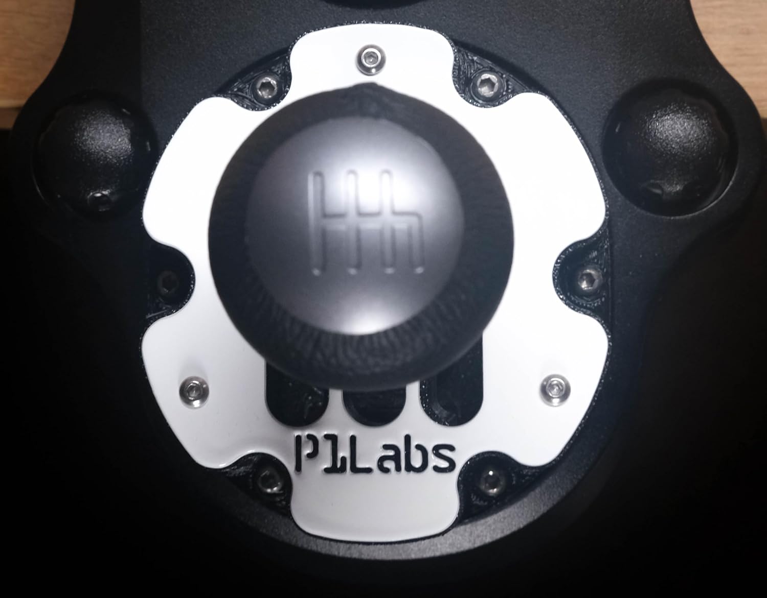 P1Labs Logitech Gated H-Pattern Shifter Mod, Tactile Realistic Feel, Powder Coated Metal, Sim Racing Setup Upgrade, Made in USA, G29/G929/G920/G923/G27/G25 Shifter Modification - Image 8