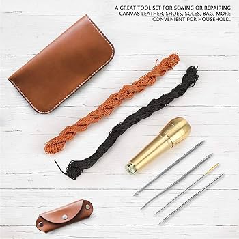 Amazon.co.jp: 銅ハンドル 千枚通し 靴修理ツール ハンド