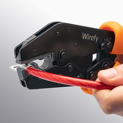 Miniatura 2 de Wirefy Troquel de engarce para terminales no aislados de diámetro más grande 6 - 4 AWG