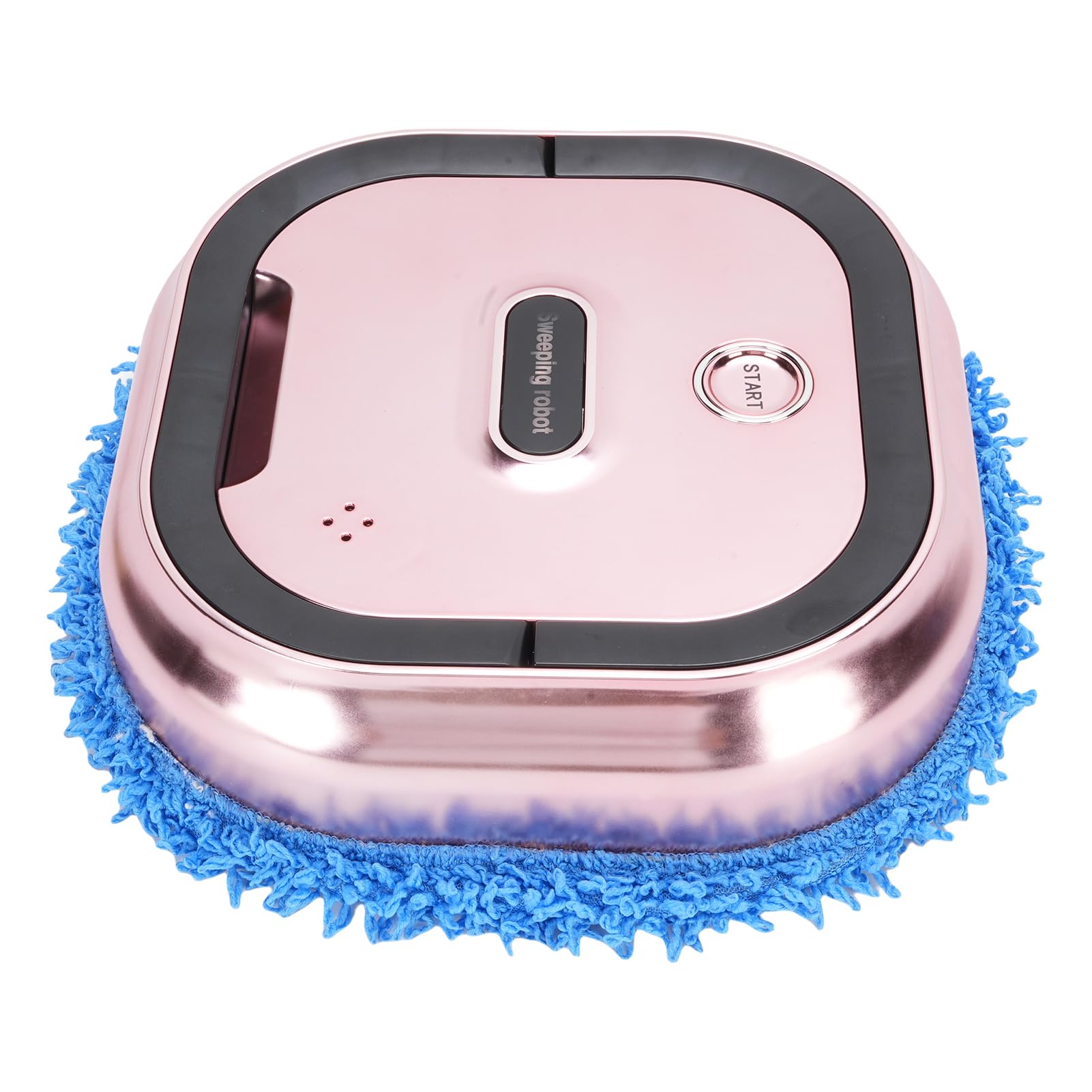 Naroote Robot Mop Robot, Aspiradora Robótica Eléctrica con Batería de 2400 MAh y Cuerpo Delgado de 2.8 Pulgadas, Bases Autovaciables, Aspiradora Robótica Automática con Almohadillas Secas y Húmedas