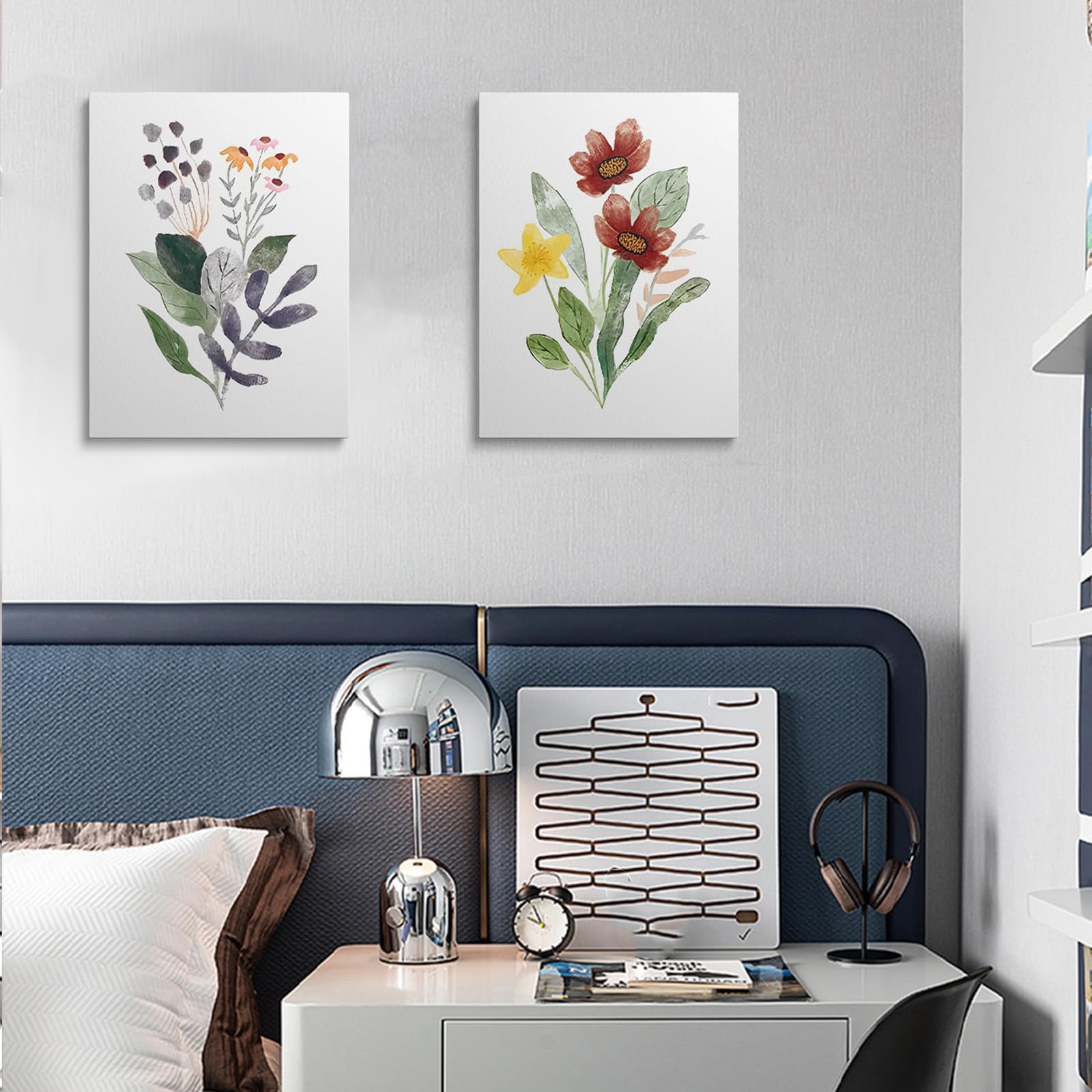 prinfantasy Canvas Wall Art for Living Room Modern Artwork Nature Plants Bathroom Pictures Bedroom Wall Decor Family Prints Paintings Hallway Kitchen Office Home Decorations GYH0129 - Image 4