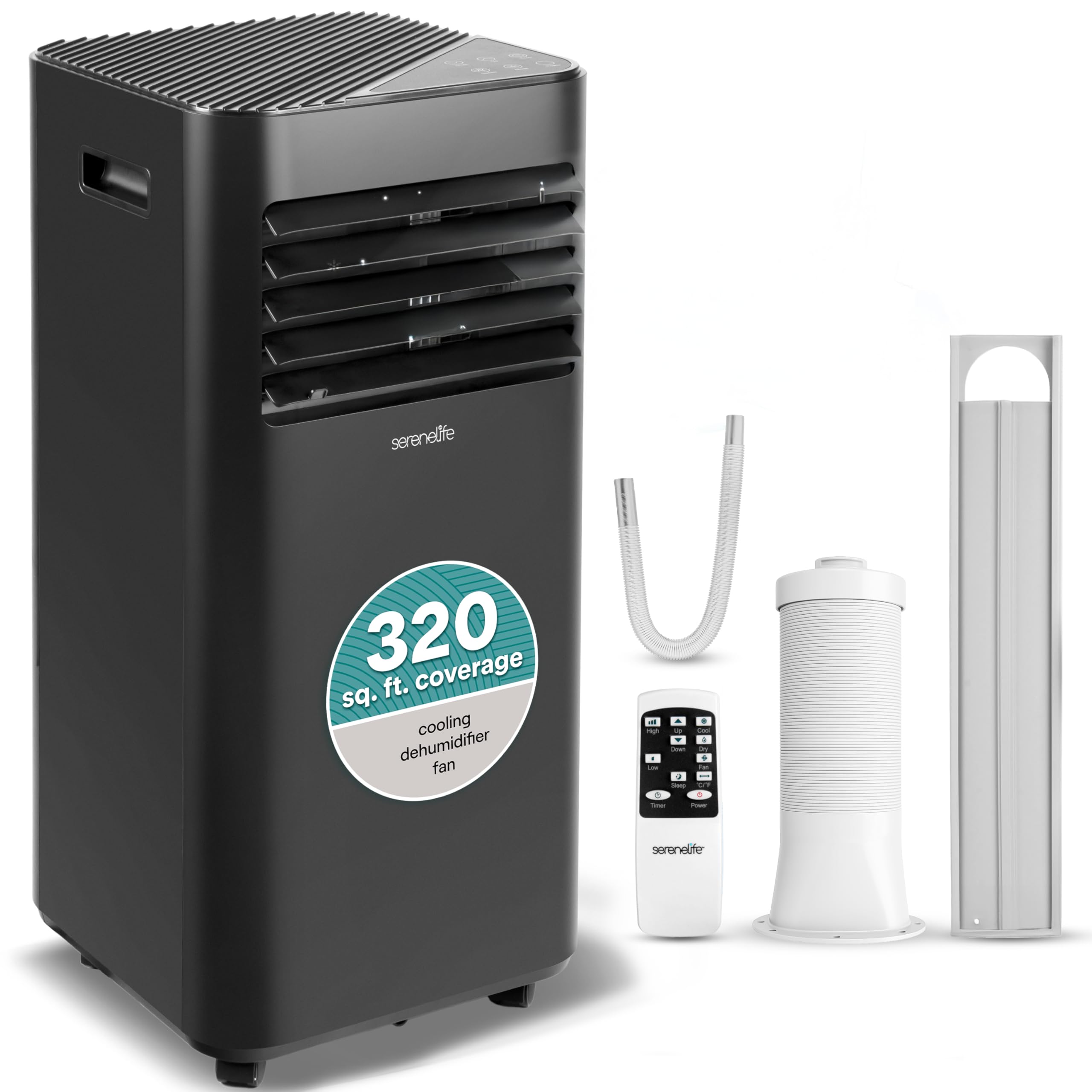 Amazon.com: SereneLife 10,000 BTU Portable Air Conditioner, 115V