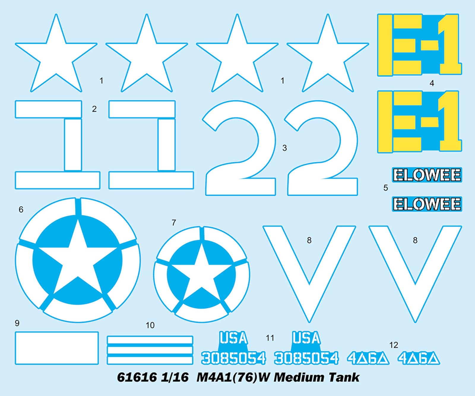 Merit International/ I love Ki 361616-1/16 M4A1 76W - Scala 1:16