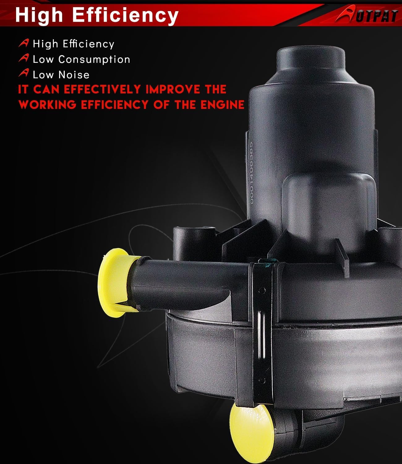 0001406385 Secondary Air Injection Pump Smog Pump Compatible with For:-Smart Fortwo 2008 2009 2010 2011 2012 2013 2014 2015 OE# 0001406385,0580000039