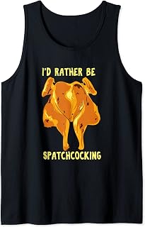 Spatchcocking ID Rather Be Spatchcocking - Meat Smoking Tank Top