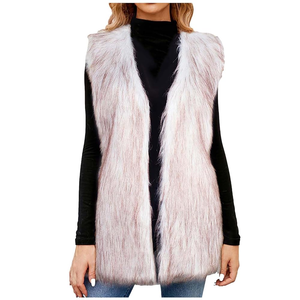 ESMOK A line fur vest beige 新品タグ付き A line fur vest beige | ESMOK