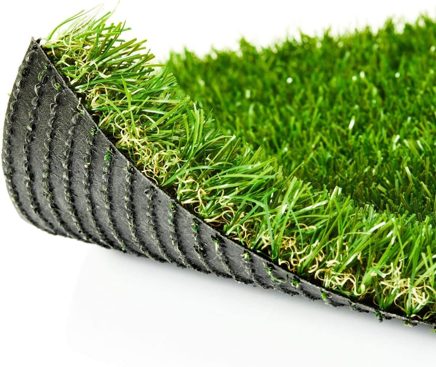 25mm Artificial Grass Mat for Balcony | Green Grass Carpet for Balcony | All-Weather Home and Office Edition (Size - 2 X 12 Feet | Green Grass Capet for Balcony)-image-49