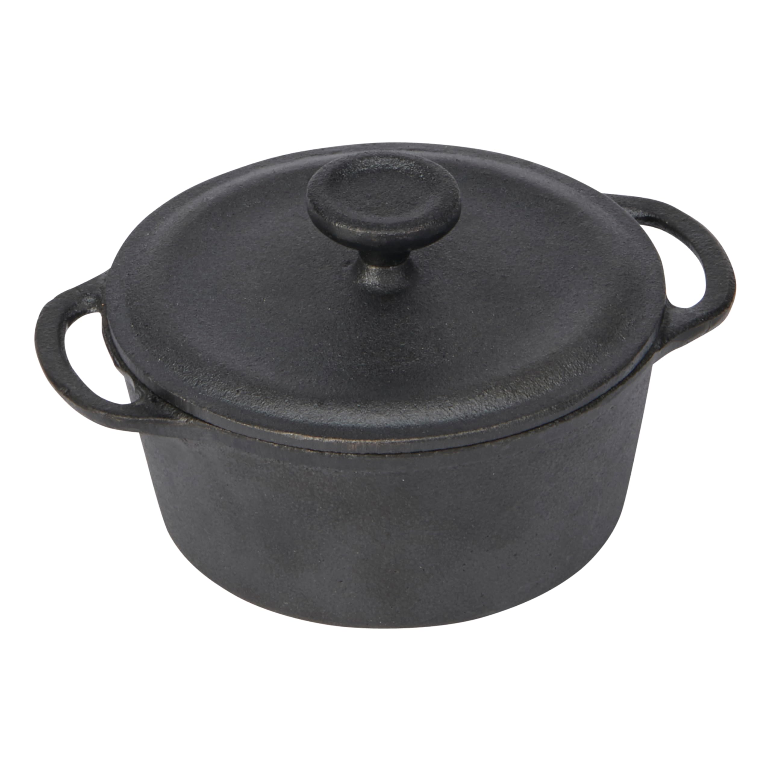 GoodCook Pre-Seasoned Cast Iron Mini Dutch Oven