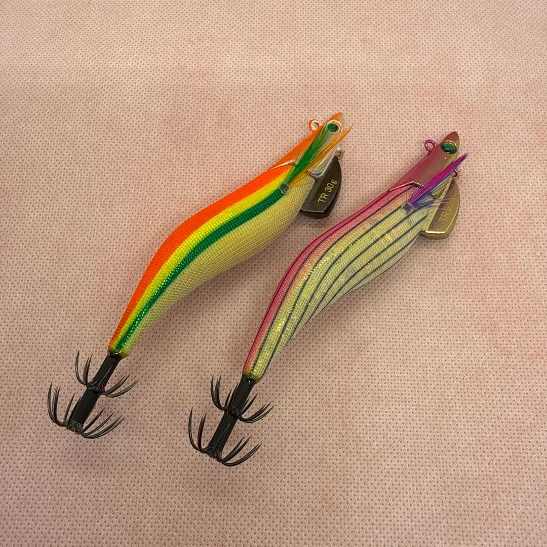 エギリー ダートマックス TR30g-BK 2個セット TR16 グリーンストライプ