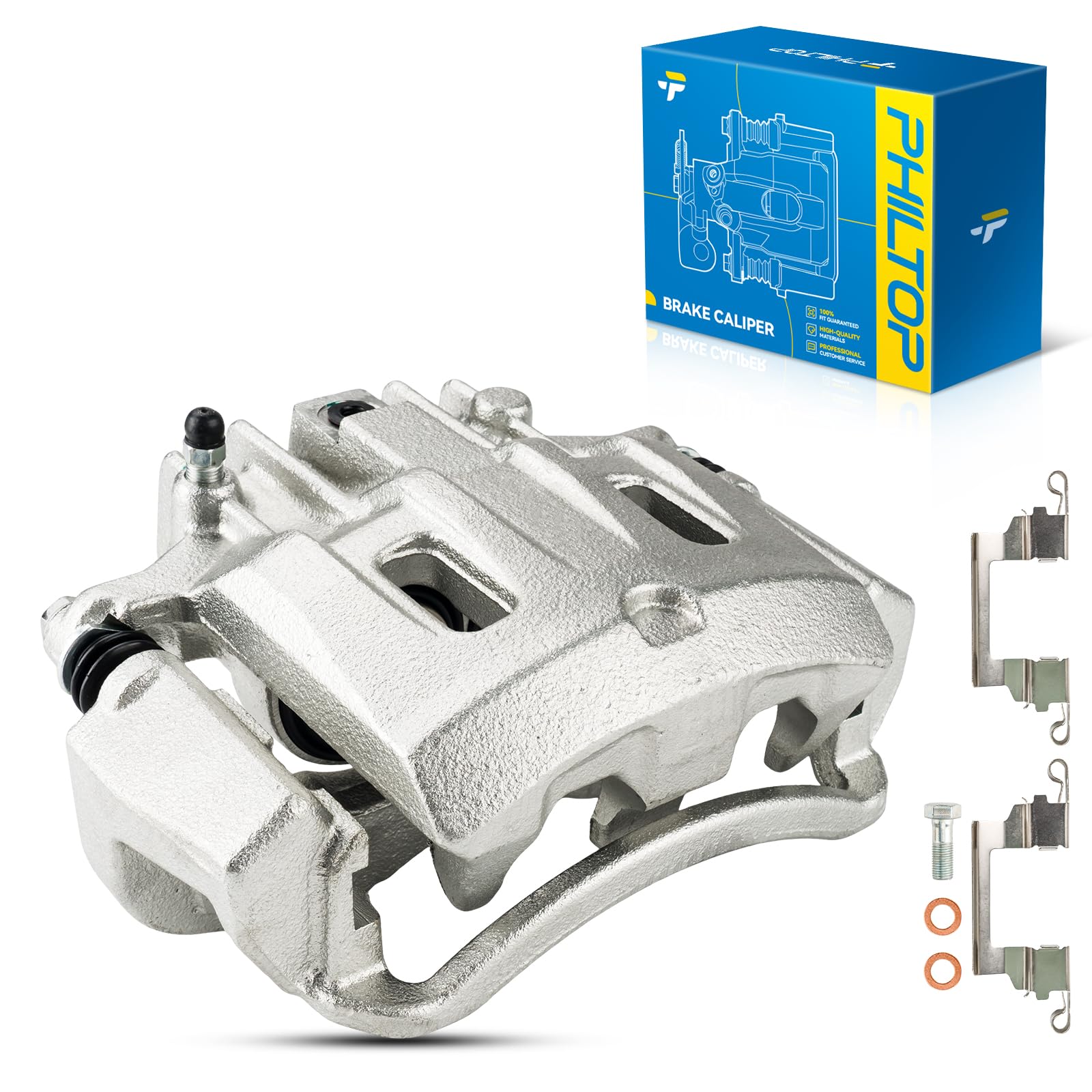 PHILTOP Rear Left Brake Caliper for 2000-2004 Ford F-250 Super Duty