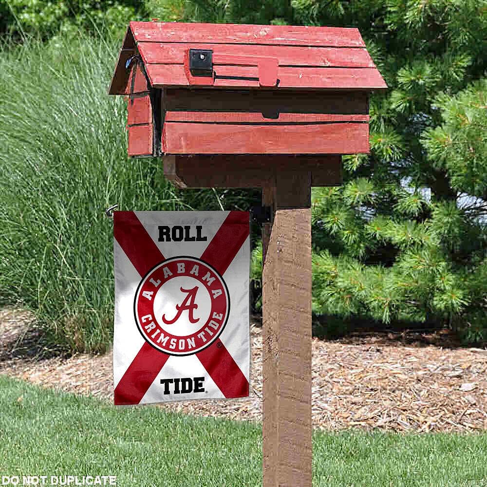 Alabama Crimson Tide State of Alabama Garden Flag Banner - Image 3