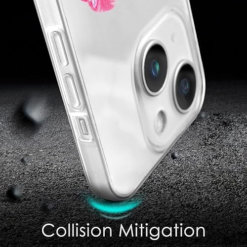 Miniatura 5 de Funda compatible con iPhone 15 Pro Max con bonito estampado de bulldog francés, a prueba de golpes, funda delgada de TPU para mujeres, hombres,