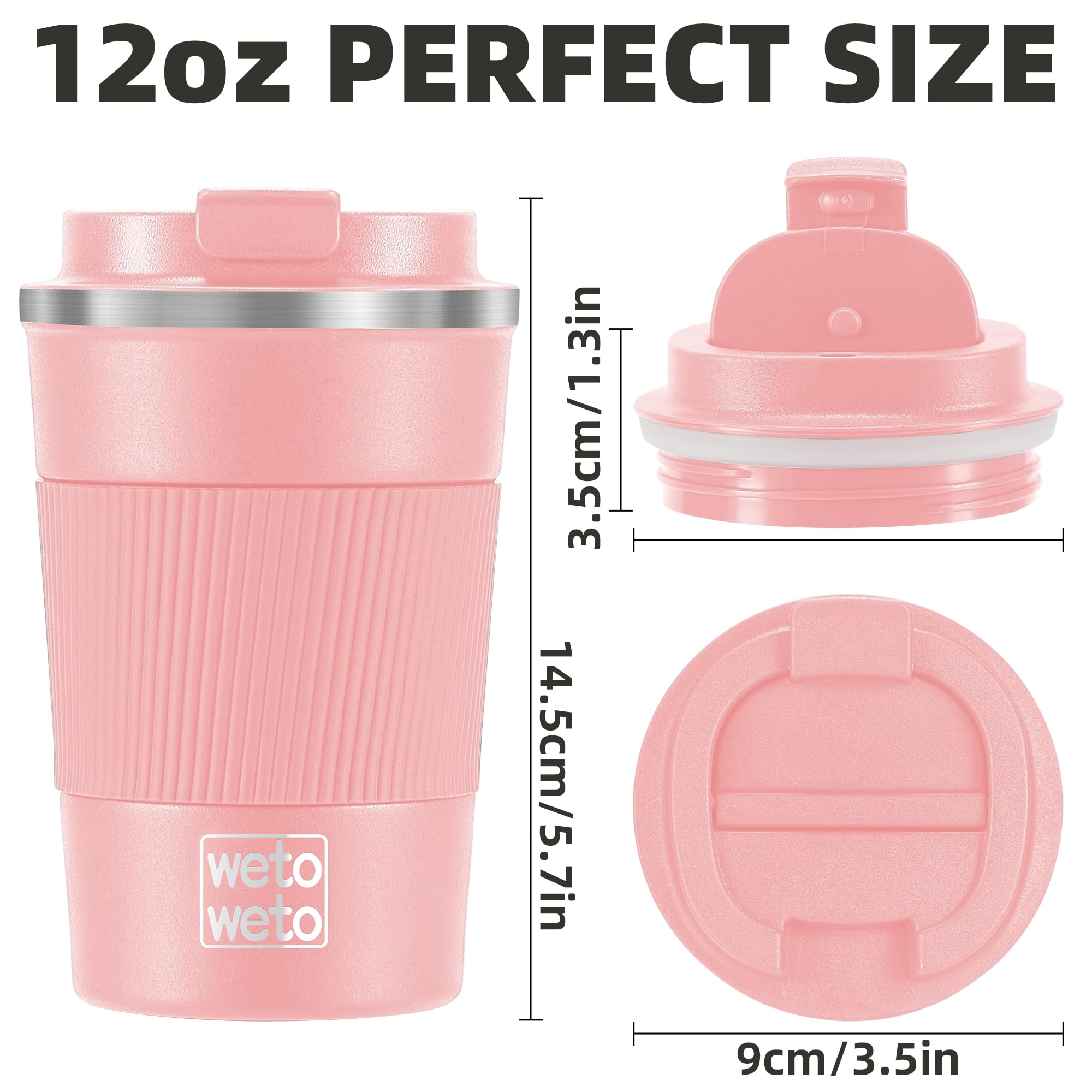 Commuter Cup 500ml-Matte Black-Mat Zwart-Geïsoleerde roestvrijstalen Commuter Cup 500ml-Matte Black-Mat Zwart-Geïsoleerde roestvrijstalen