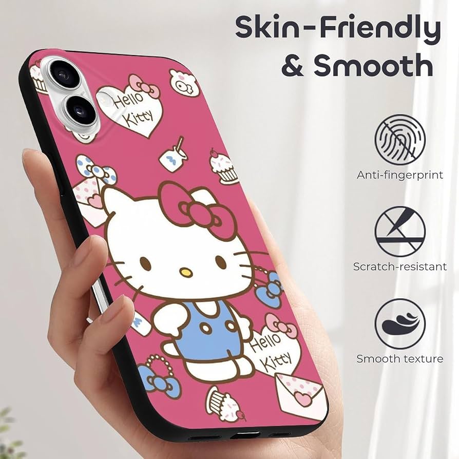 ハローキティ 携帯電話カバー ピンク Hello Kitty ハローキティ iphone16 スマホケース ピンク 携帯