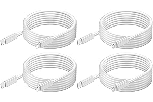 4-Pack Apple MFi Certified USB-C to Lightning Cable