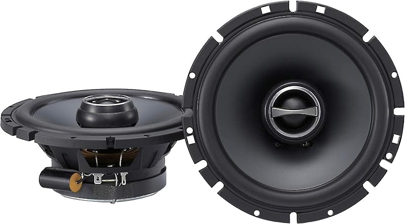 parlantes de audio para automóvil Alpine SPS-610 de 6,5 "coaxiales de 2 vías y 240 W de amplio alcance (par)