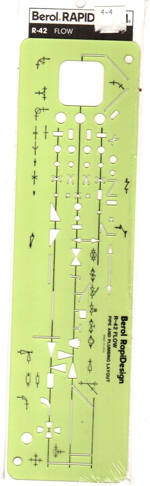 Berol, RapiDesign, R-42, Flow