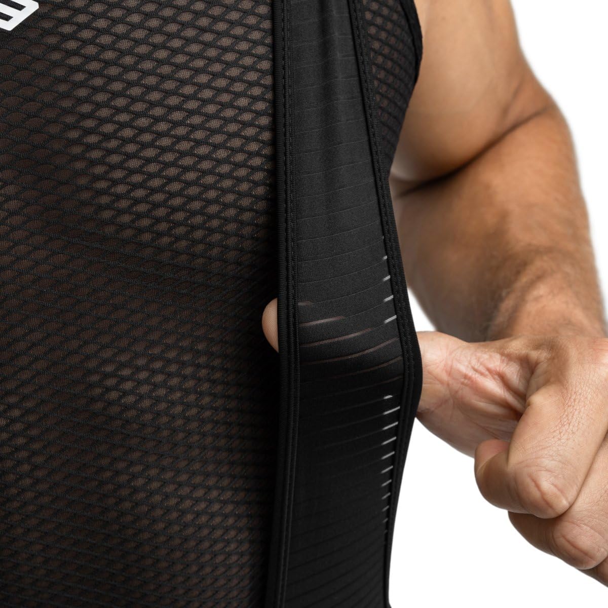 SIROKO - Culotte Ciclismo Flandrien - L - Negro