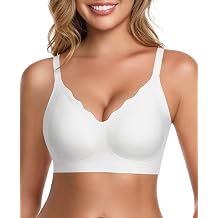 HBselect Jelly Bras for Women Seamless Wireless Full Coverage Tshirt Bras