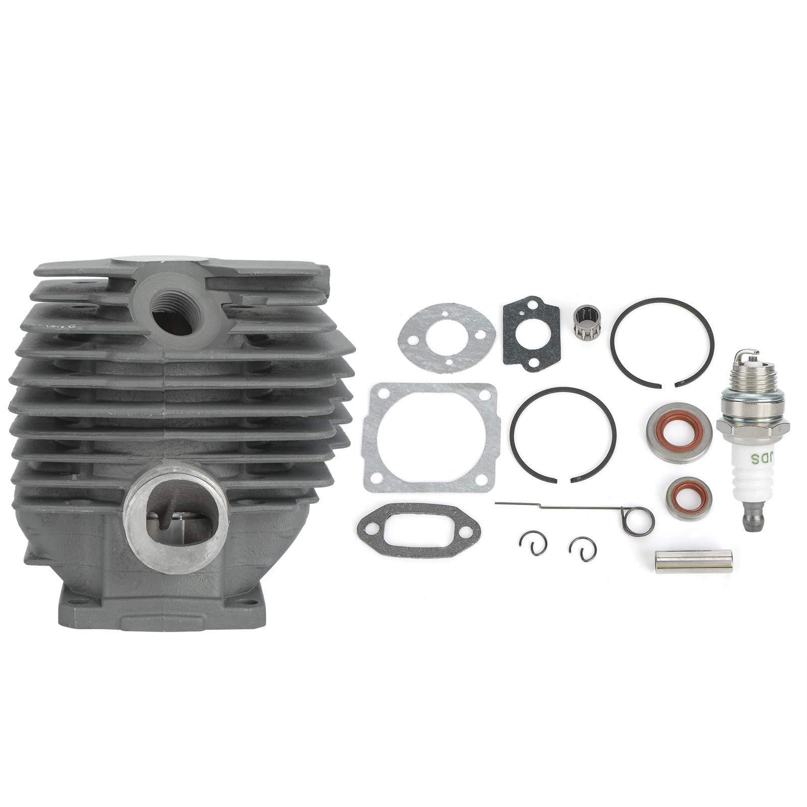 Qcwwy Kit de Cilindro y Pistón, Repuesto para Motosierra 46 Mm de Aleación de Zinc para 028 028AV 028WB, con Dureza Resistente Al Desgaste