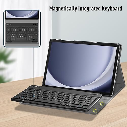 Miniatura 4 de FINTIE Funda para Samsung Galaxy Tab A9 Plus de 11 pulgadas modelo 2023 (SM-X210/X216/X218), funda delgada con soporte para teclado + funda