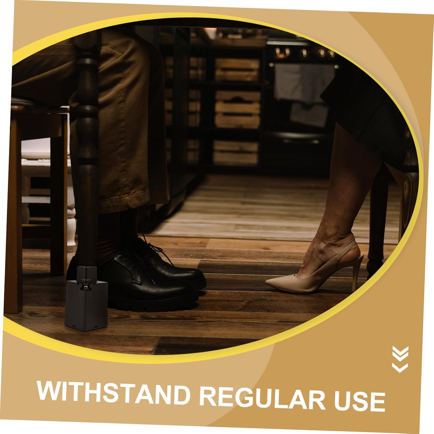 4pcs Adjustable Heavy Duty Bed Risers Furniture Support Pads for Sofa Couch Desk Easy Installation Non- Design Heightening