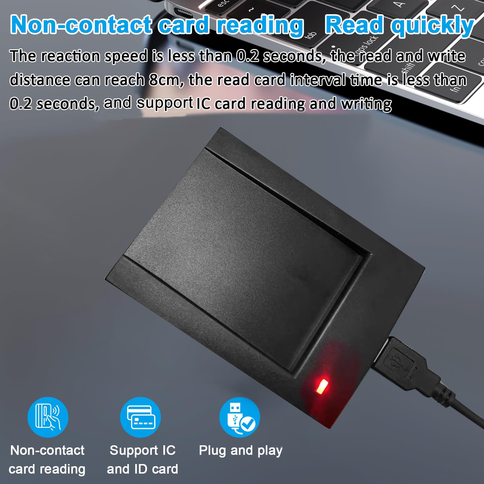 Amazon.com: RFID Card Reader 125KHz/13.56Mhz Reader Support