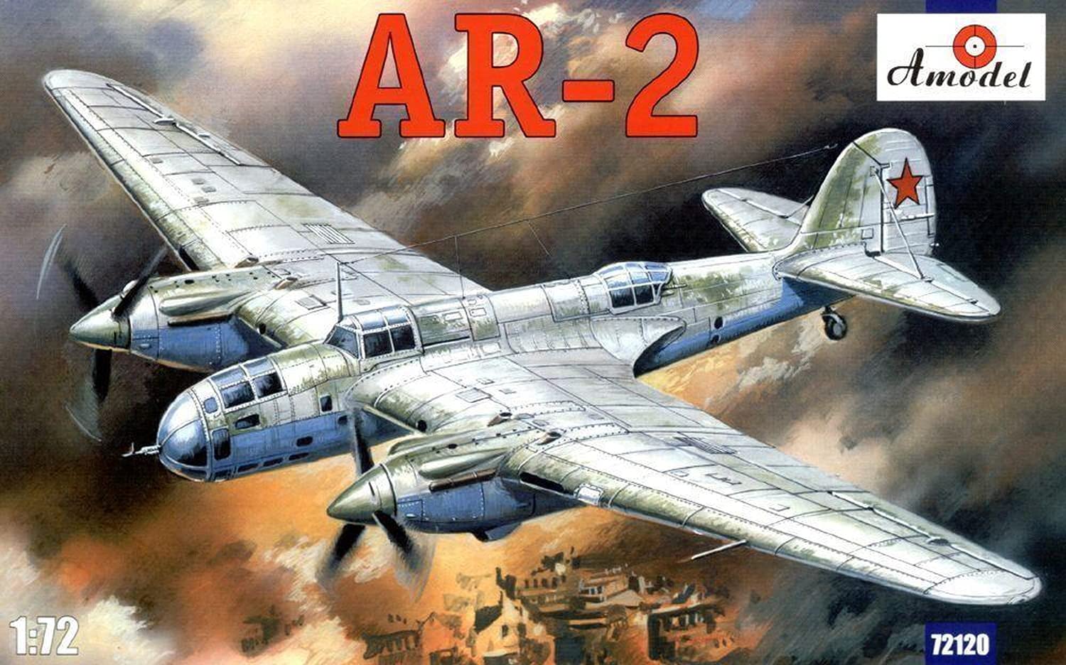 Amazon | A Model 1/72 アルハンゲリスキーAR-2双発爆撃機 AM72120