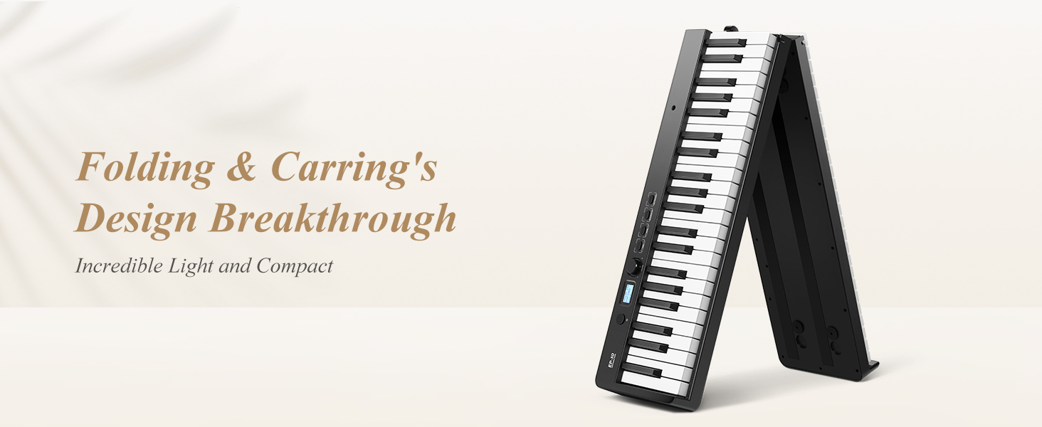 超美品！Eastar EP-10 88鍵盤電子ピアノ　Cタイプ充電式 Amazon.com: Eastar EP-10 - Piano digital plegable para