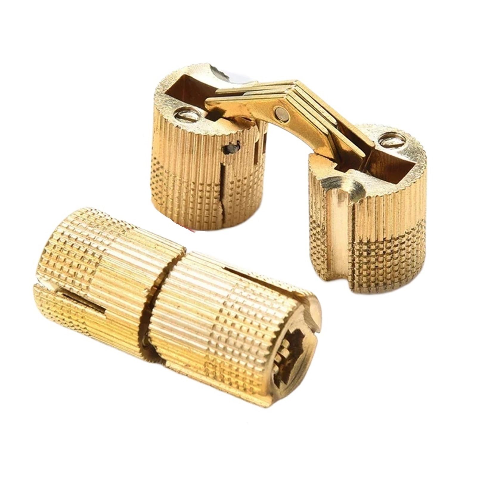 Kdhcvkz 12Mm 4Pcs Wooden Box Hinges Gift Jewelry Box Hinges(12Mm)