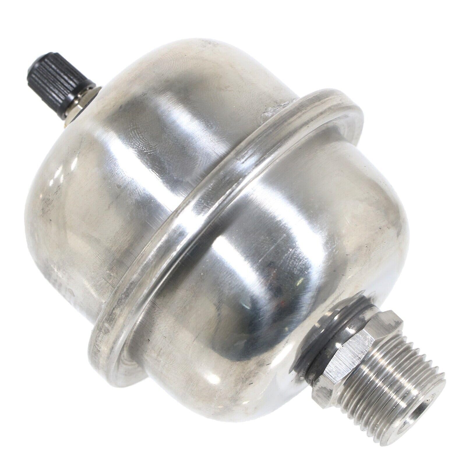 SPARES2GO Mini depósito de expansión de choque de agua potable martillo de tubo de parada de ruido (1/2 pulgada BSP, 0.5 L)