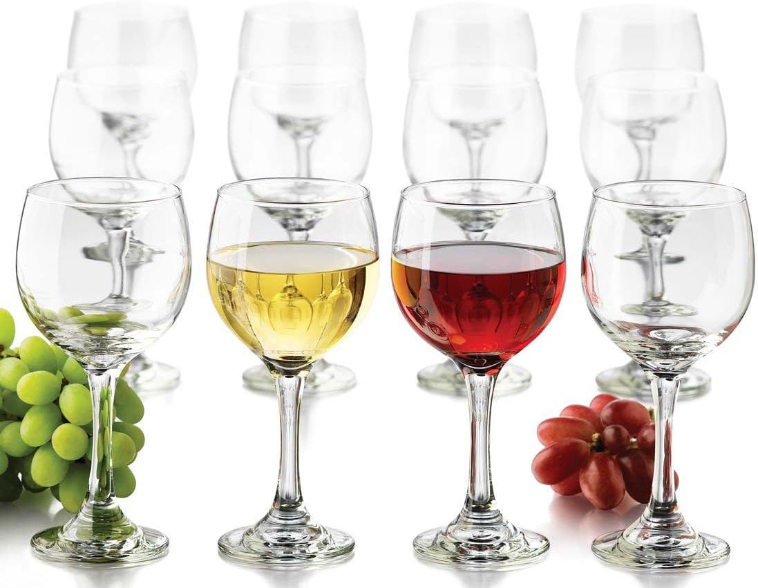 Libbey Wine Party 101/2Ounce Wine Glasses, Set of 12