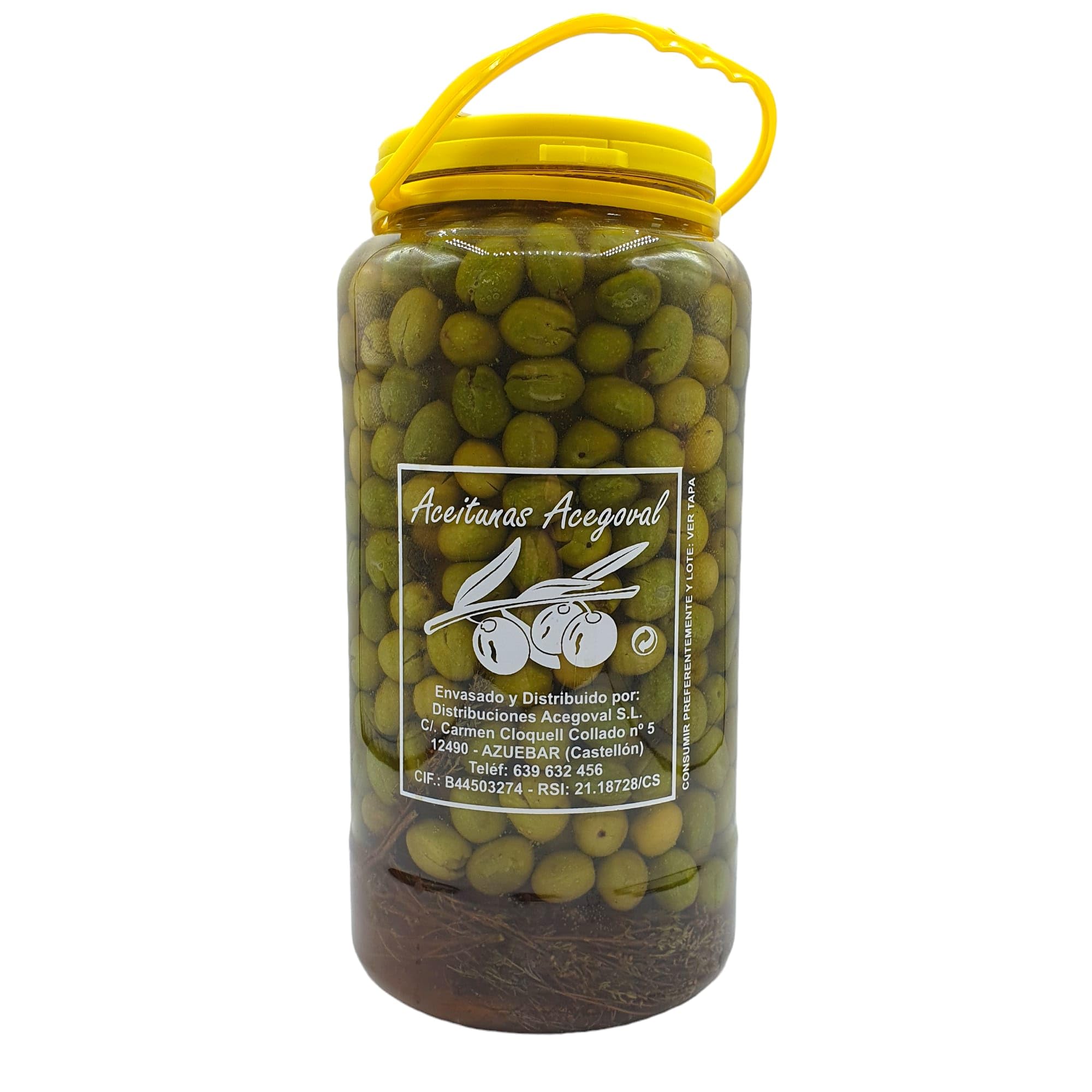 Banderillas Sabor Anchoa - El Cabildo - Pandereta 1,100 gr - Banderillas de Aceituna, Olivas, Cebolla, Pepinillos, Guindilla, Pimiento — view 3