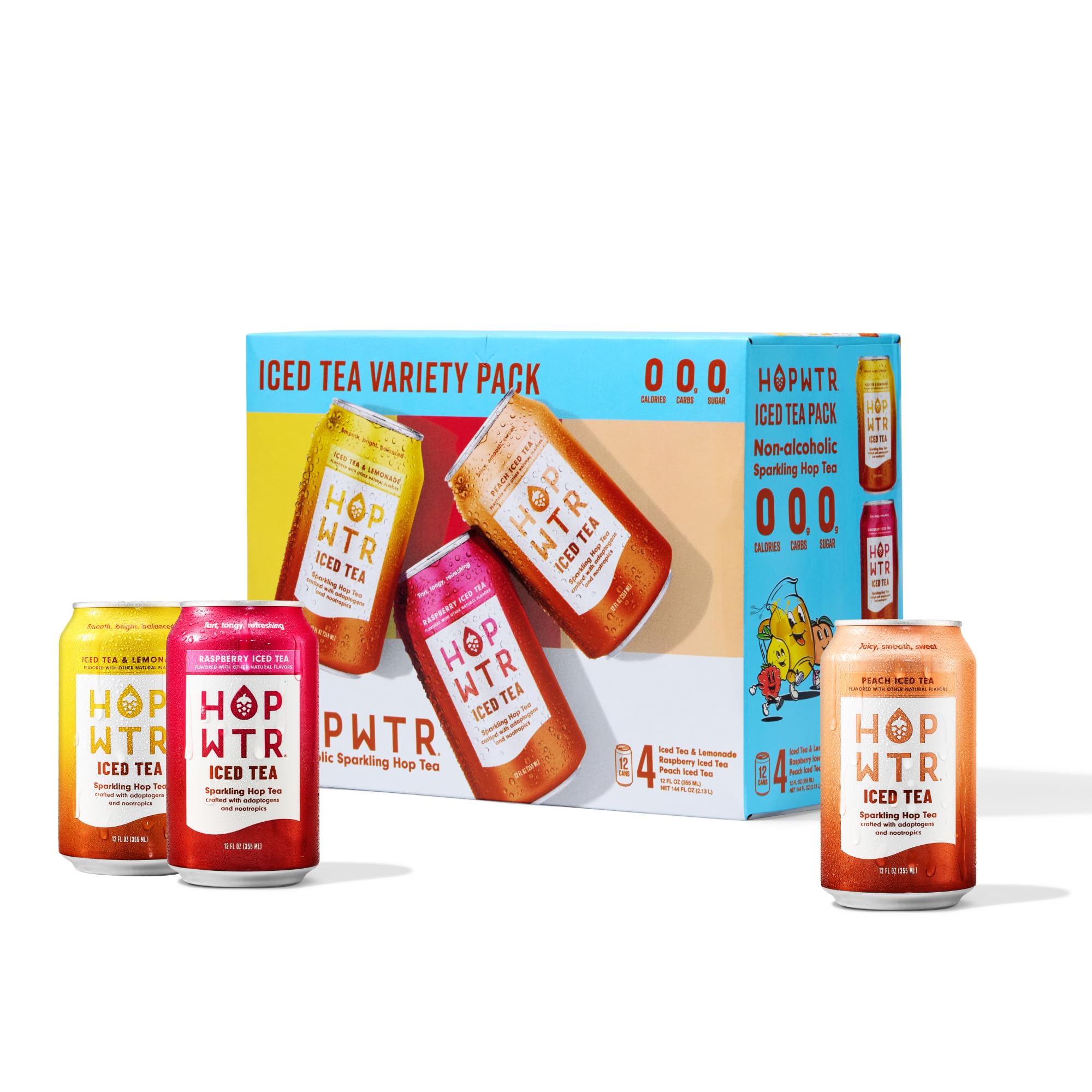 Tee Wee atmospheres. 北欧AOR Amazon.com : HOPWTR Iced Tea Variety Pack - Peach, Raspberry