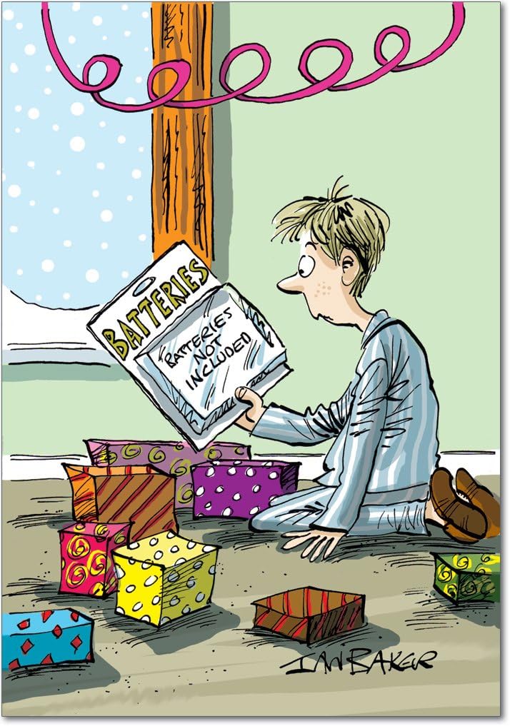 NobleWorks, Batteries Not Included 12 Funny Merry