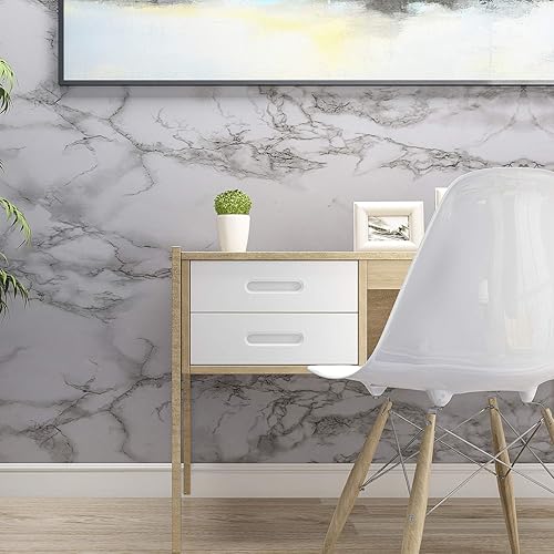 Miniatura 9 de Art3d Papel tapiz para despegar y pegar, mate (24 x 197 pulgadas)